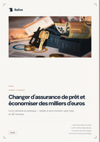 Changer d'assurance de prêt et économiser des milliers d'euros Balise