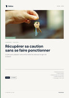 Récupérer sa caution sans se faire ponctionner Balise